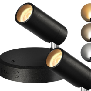 EZVALO Focos interiores con control remoto de 5500 mAh iluminación LED inalámbrica con temporizador