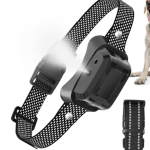 Collar antiladridos de citronela para perro, collar antiladridos con 3 niveles de pulverización ajustables y sensibilidad (No incluye spray)