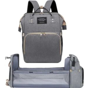 Mochila de Pañales para Bebés, Bolsa Grande, Gran Viaje Recién Nacido Esencial Registro