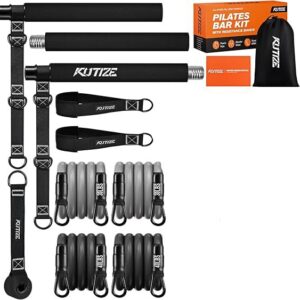 Kit de barra de pilates con bandas de resistencia, multifuncional para mujeres y hombres