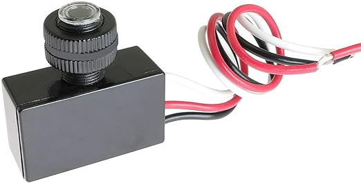 Interruptor de sensor de luz de ojo de foto, encendido/apagado automático 120V - Imagen 3