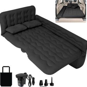 Colchón de aire para SUV, cama de campamento, de automóvil, portátil, plegable
