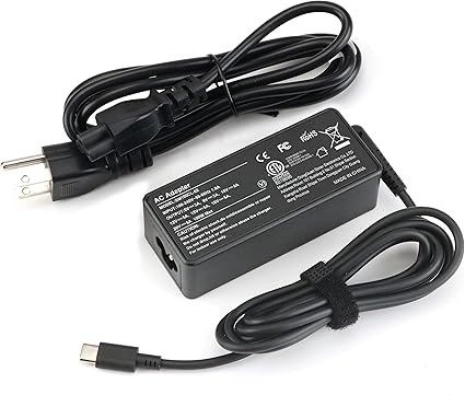 Cargador USB C para laptop, USB C de 100 W, repuesto de carga rápida para cargador de portátil - Imagen 6