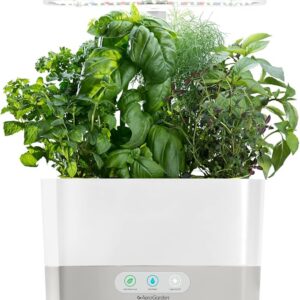 Sistema hidropónico de jardín interior AeroGarden Harvest con luz de cultivo Color verde - (usado)