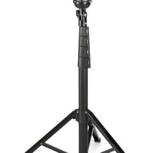 Trípode extensible de 64 pulgadas para iPhone y smartphones, modo selfie stick, color negro