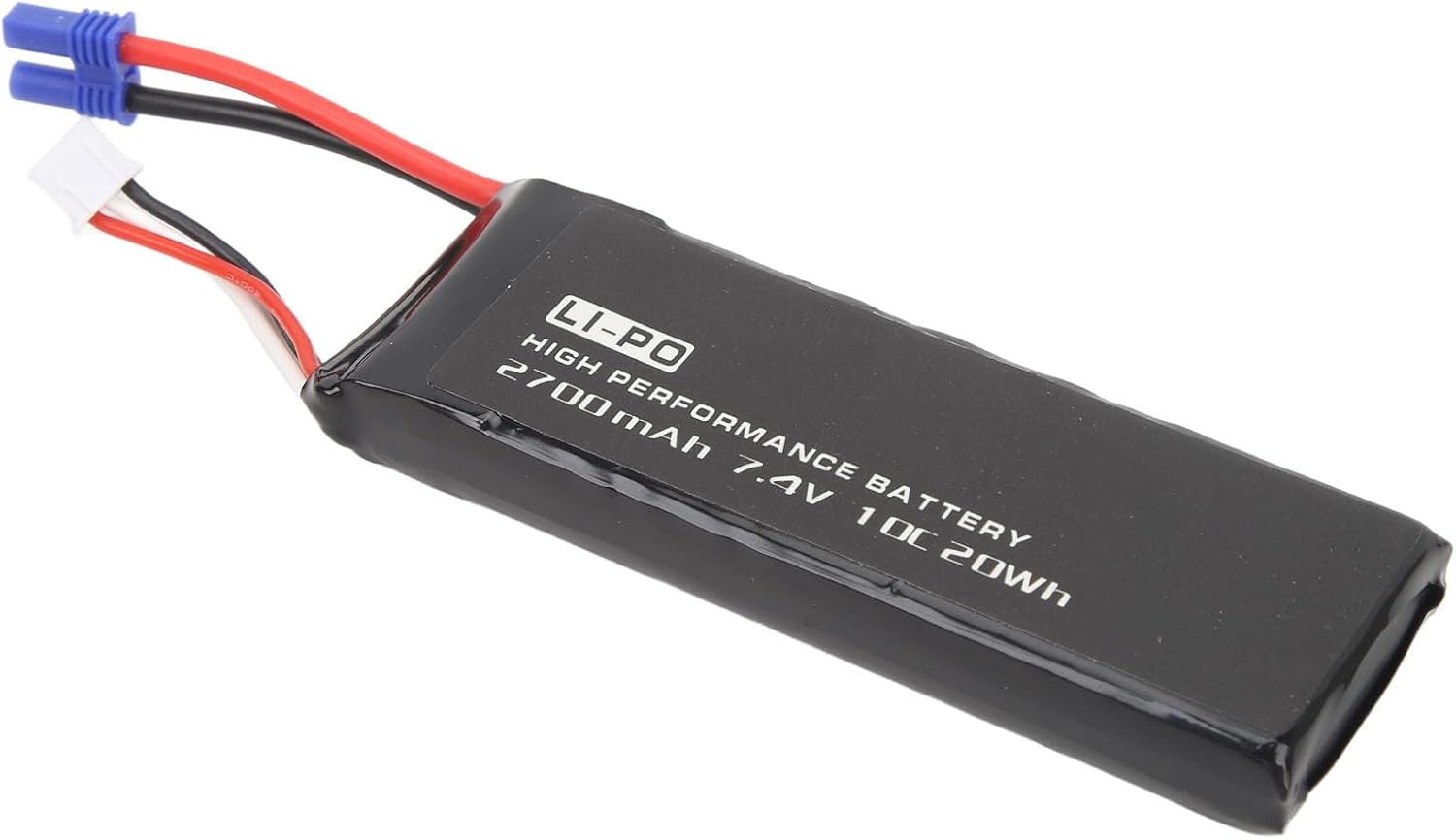 Batería Lipo de 7.4V 2700mAh 10C 20Wh, compatible con Hubsan H501S RC. - Imagen 5