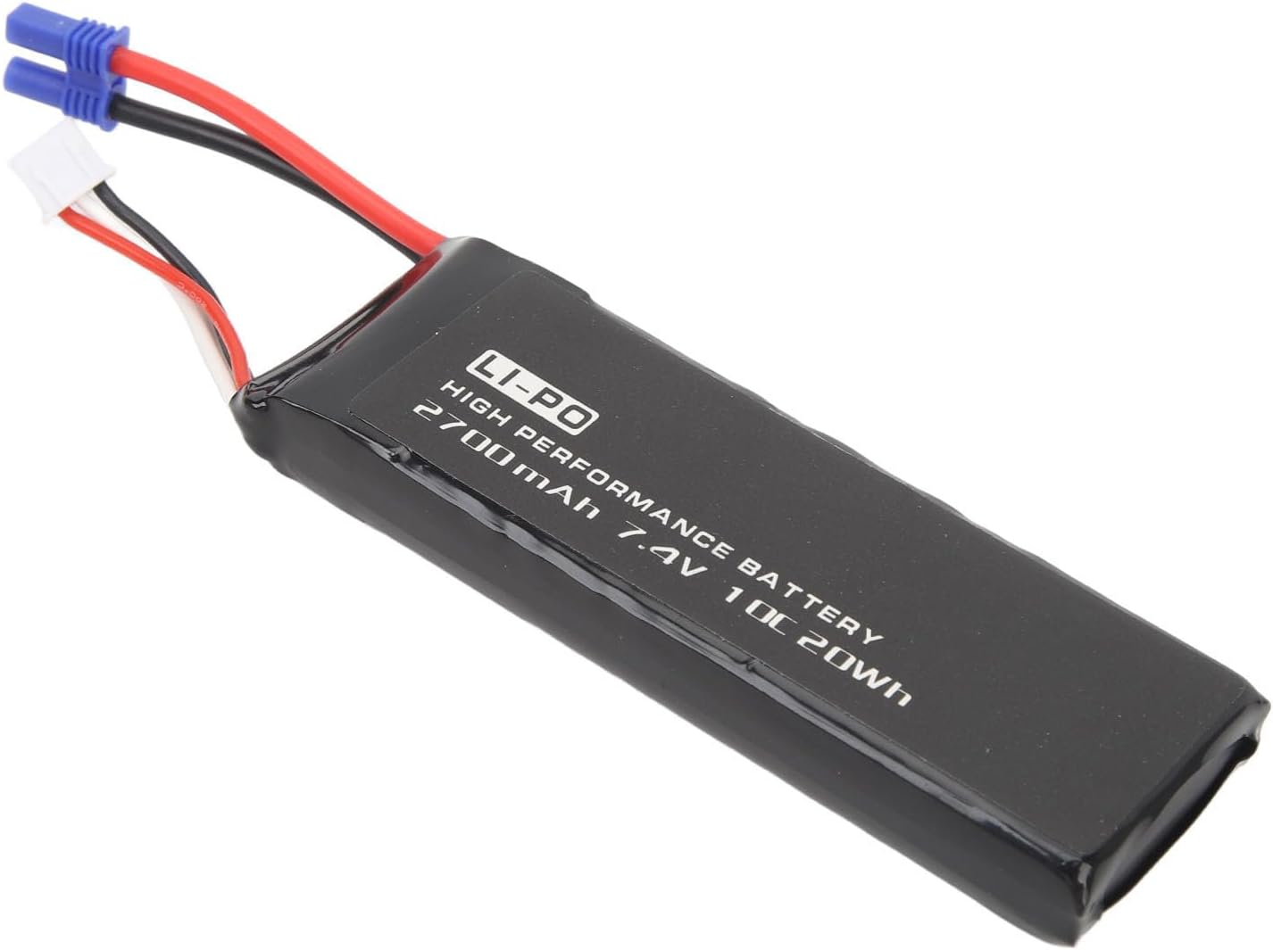 Batería Lipo de 7.4V 2700mAh 10C 20Wh, compatible con Hubsan H501S RC. - Imagen 3
