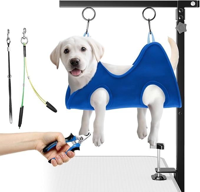 Brazo Ajustable y Plegable para Aseo de Perros con Abrazadera de Alta Resistencia: de 26" a 40" - Imagen 6