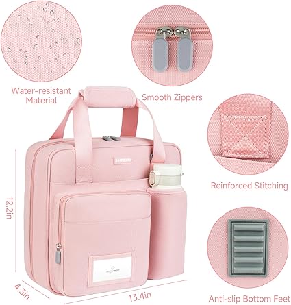Bolsa con capacidad de 700 hojas organizador de archivos portátil y múltiples bolsillos - Imagen 5