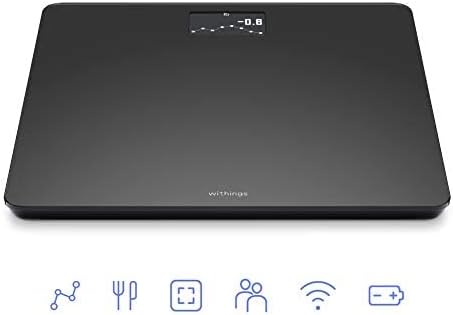 Withings Body - Báscula inteligente digital Wi-Fi con sincronización automática de aplicaciones. - Imagen 5