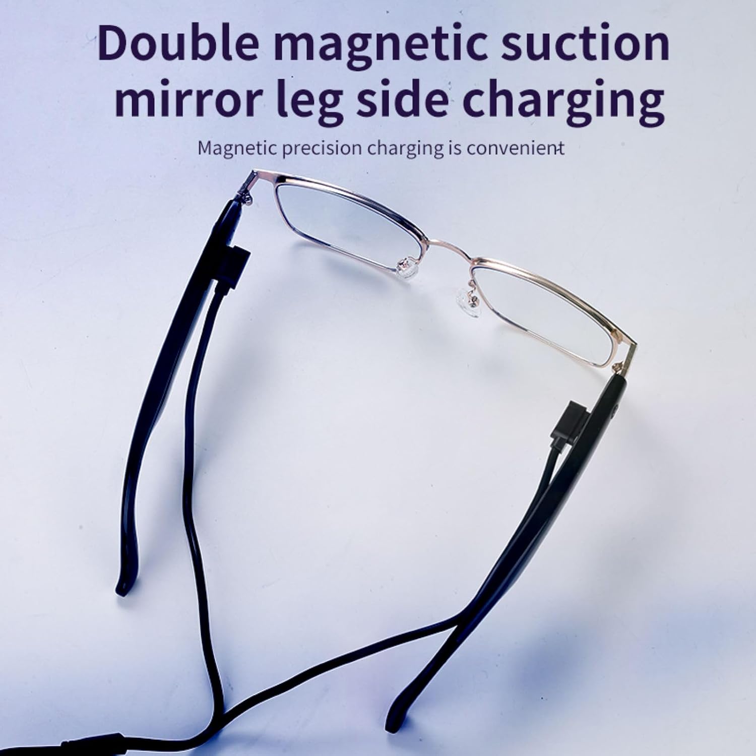 Lentes inteligentes de audio Bluetooth, lentes de luz azul para mujeres y hombres, micrófono. - Imagen 3