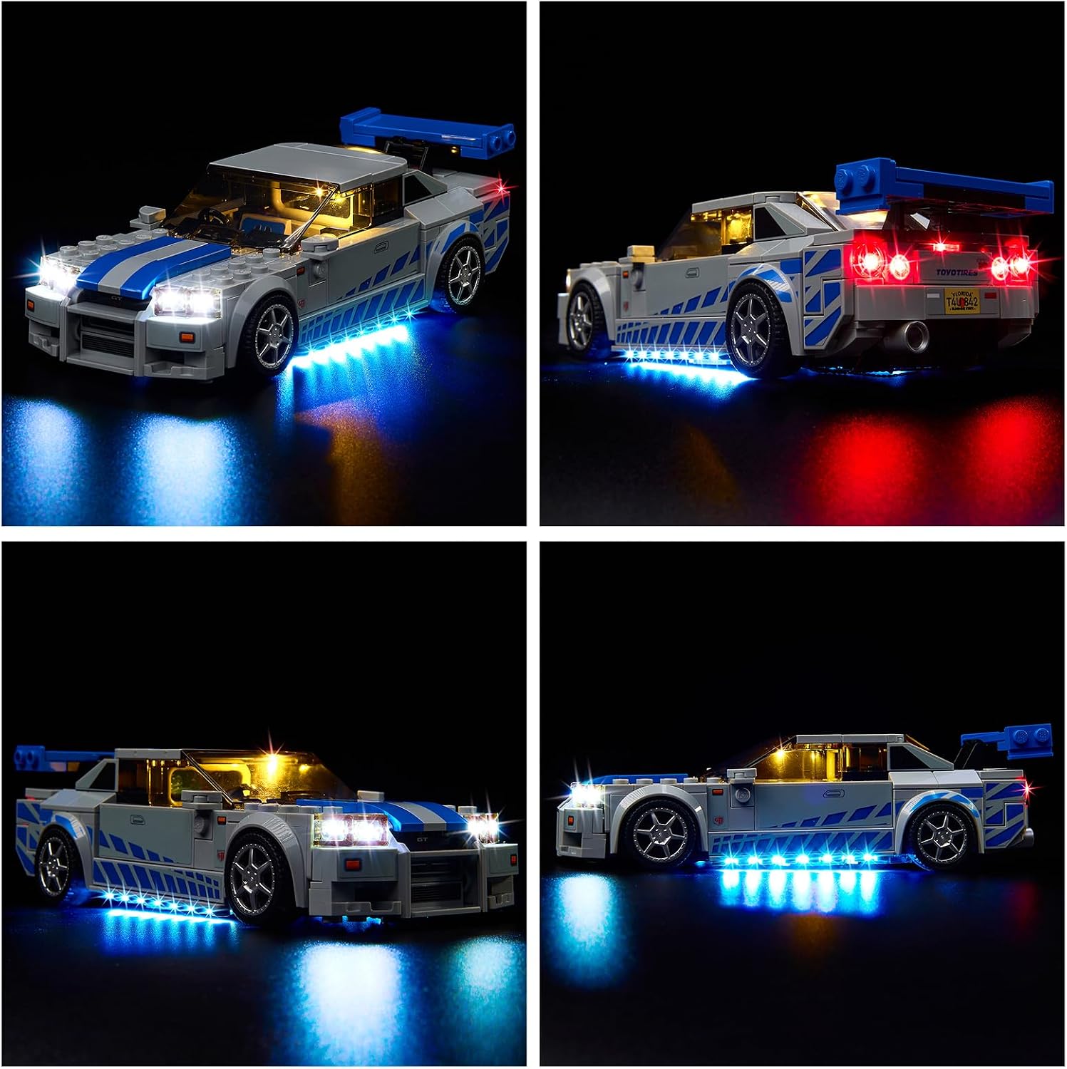 Kyglaring - Kit de luces compatible con bloques de construcción Lego 76917, solo luces. - Imagen 3