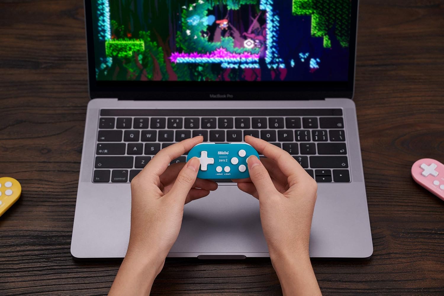 Nargos 8Bitdo Zero 2 Bluetooth Mini Controlador en Forma de Llavero para Nintendo Switch, Windows. - Imagen 4