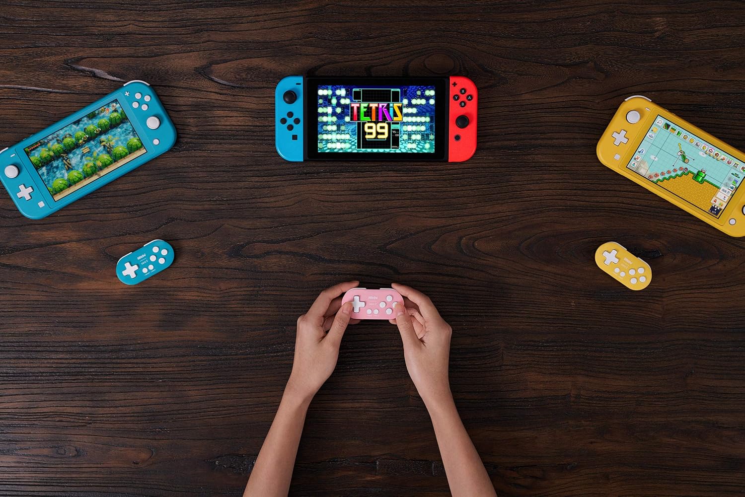 Nargos 8Bitdo Zero 2 Bluetooth Mini Controlador en Forma de Llavero para Nintendo Switch, Windows. - Imagen 3