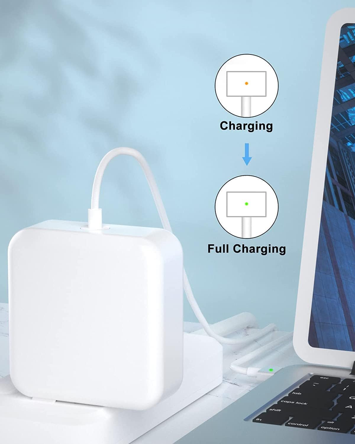 NSPENCM Cargador para Mac Book Pro de 85 W, adaptador de corriente de reemplazo AC de 85 W. - Imagen 4