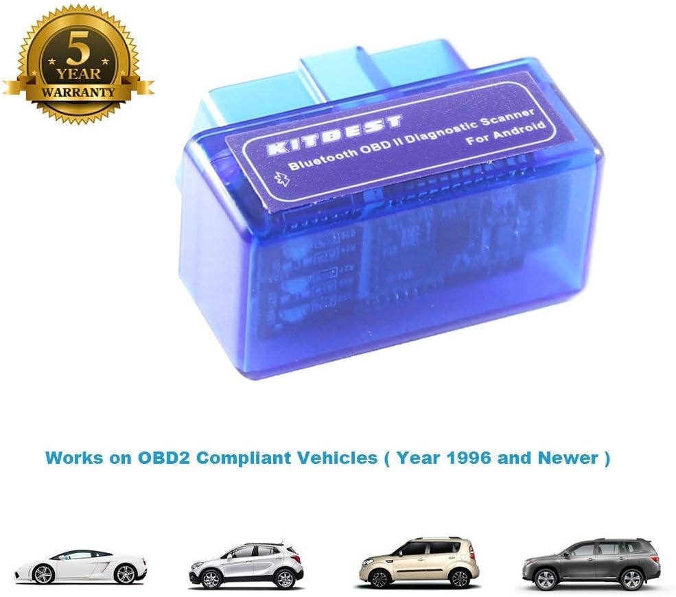 Escáner OBD2 Bluetooth Kitbest para Android, mini herramienta de diagnóstico automotriz. - Imagen 3
