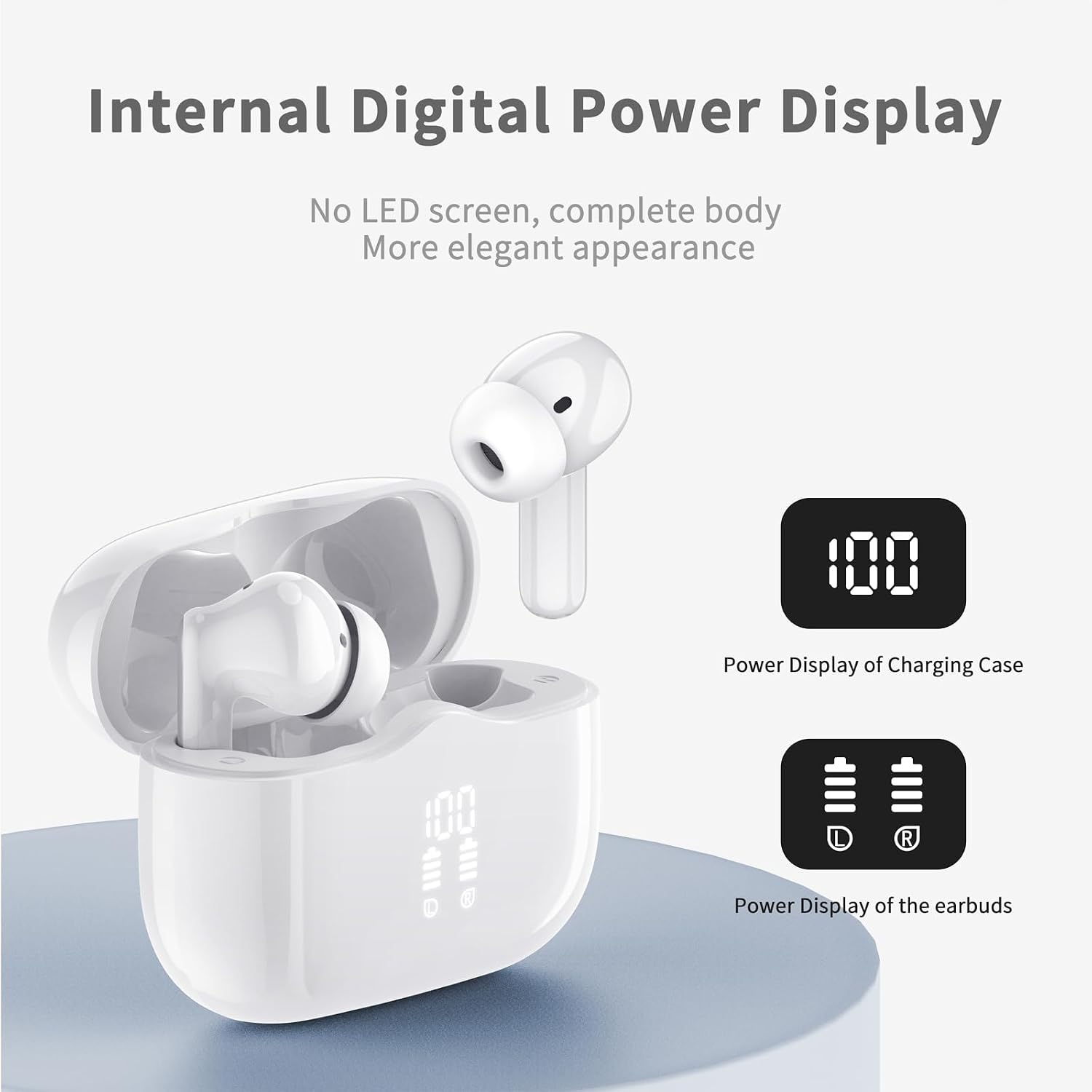 Auriculares inalámbricos, auriculares Bluetooth 5.4. - Imagen 5
