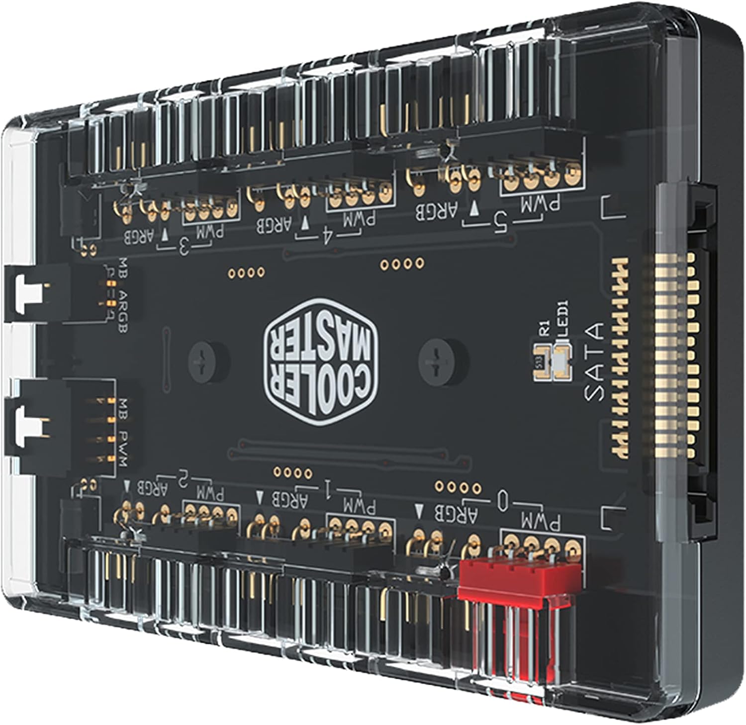 Cooler Master ARGB & PWM HUB 1 a 6 puertos. - Imagen 6
