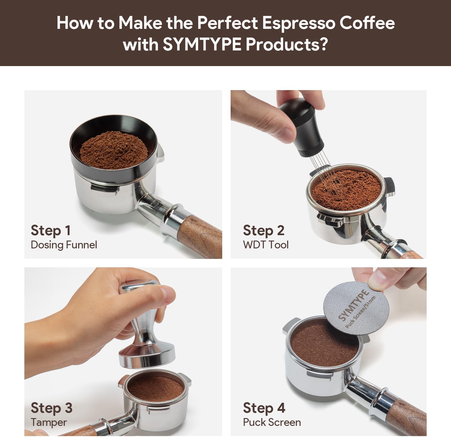 Kit de accesorios de espresso con tamper de 51 mm: juego de tamper para espresso. - Imagen 6
