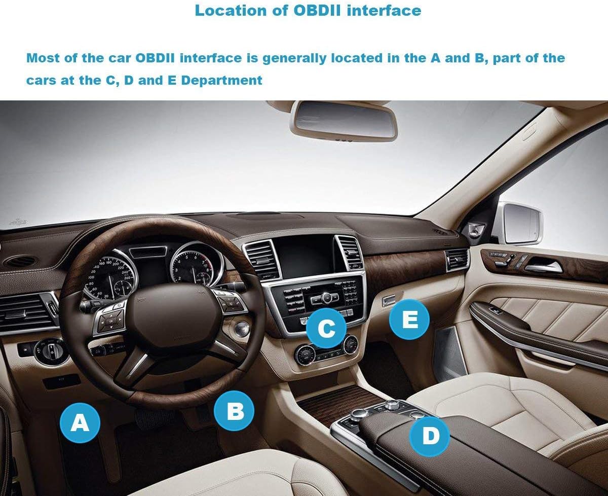 Escáner OBD2 Bluetooth Kitbest para Android, mini herramienta de diagnóstico automotriz. - Imagen 4