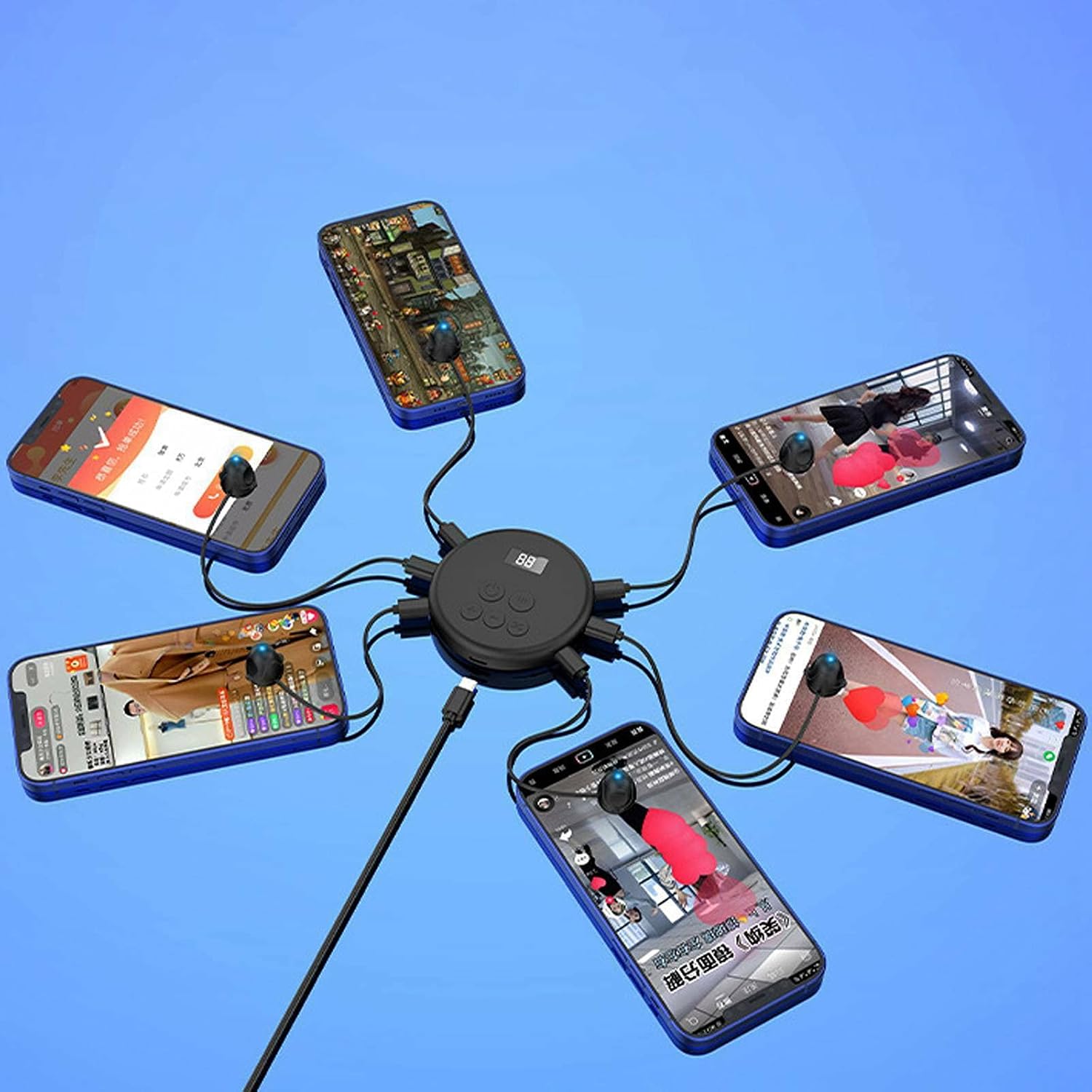 Auto Clicker Tapper Liker para teléfono inteligente con 6 clickers. - Imagen 3