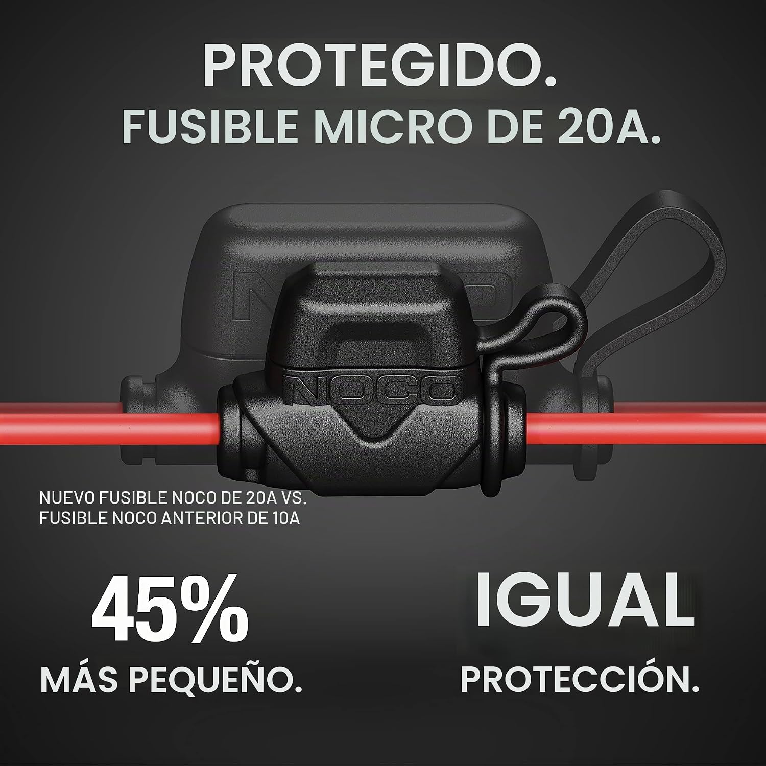 NOCO GC003 X-Connect 12V Cargadores de Batería Inteligentes de Tamaño Dual con Conector Macho. - Imagen 5