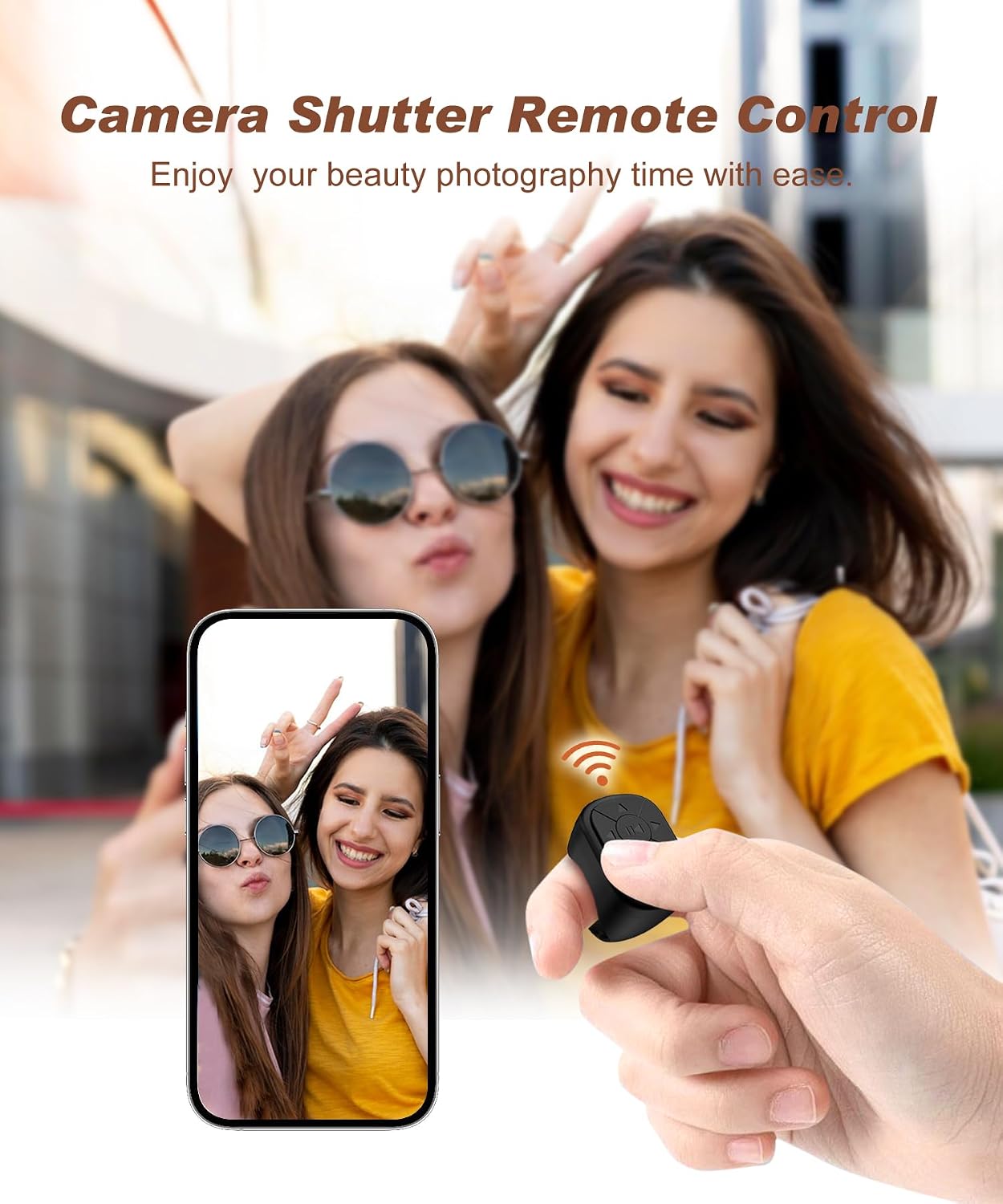 Anillo de desplazamiento – Control remoto para TikTok, Bluetooth Page espátula Ring Scroller. - Imagen 4