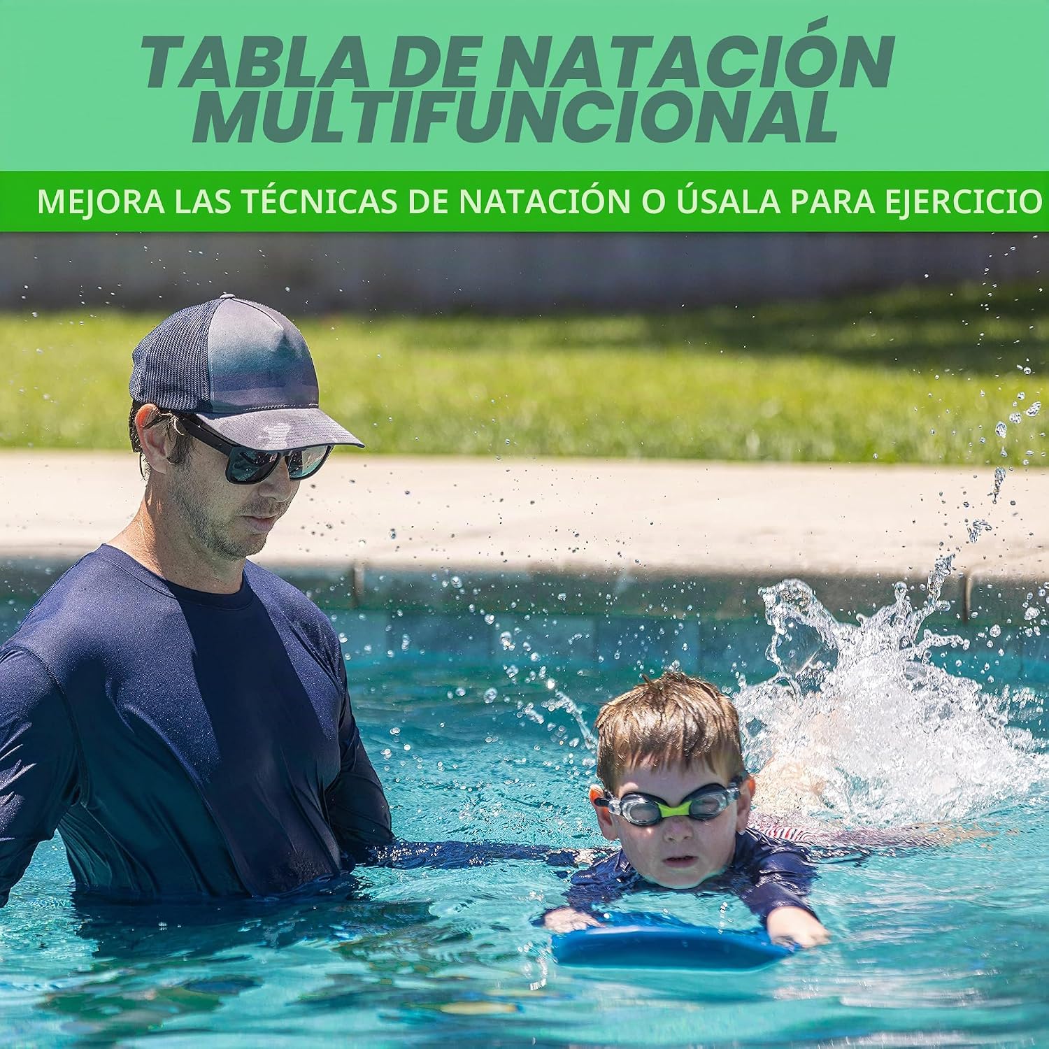 GoSports Tabla de Natación para Entrenamiento de Natación . - Imagen 4