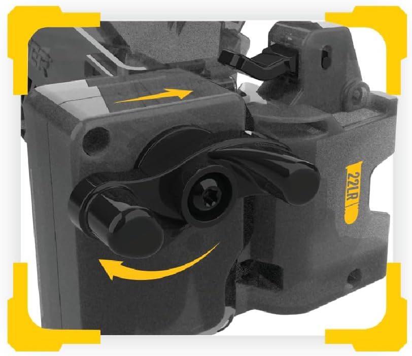 Cargador de munición Caldwell para múltiples calibres, de una o dos filas, para campos de tiro, prácticas de tiro y actividades al aire libre. - Imagen 4