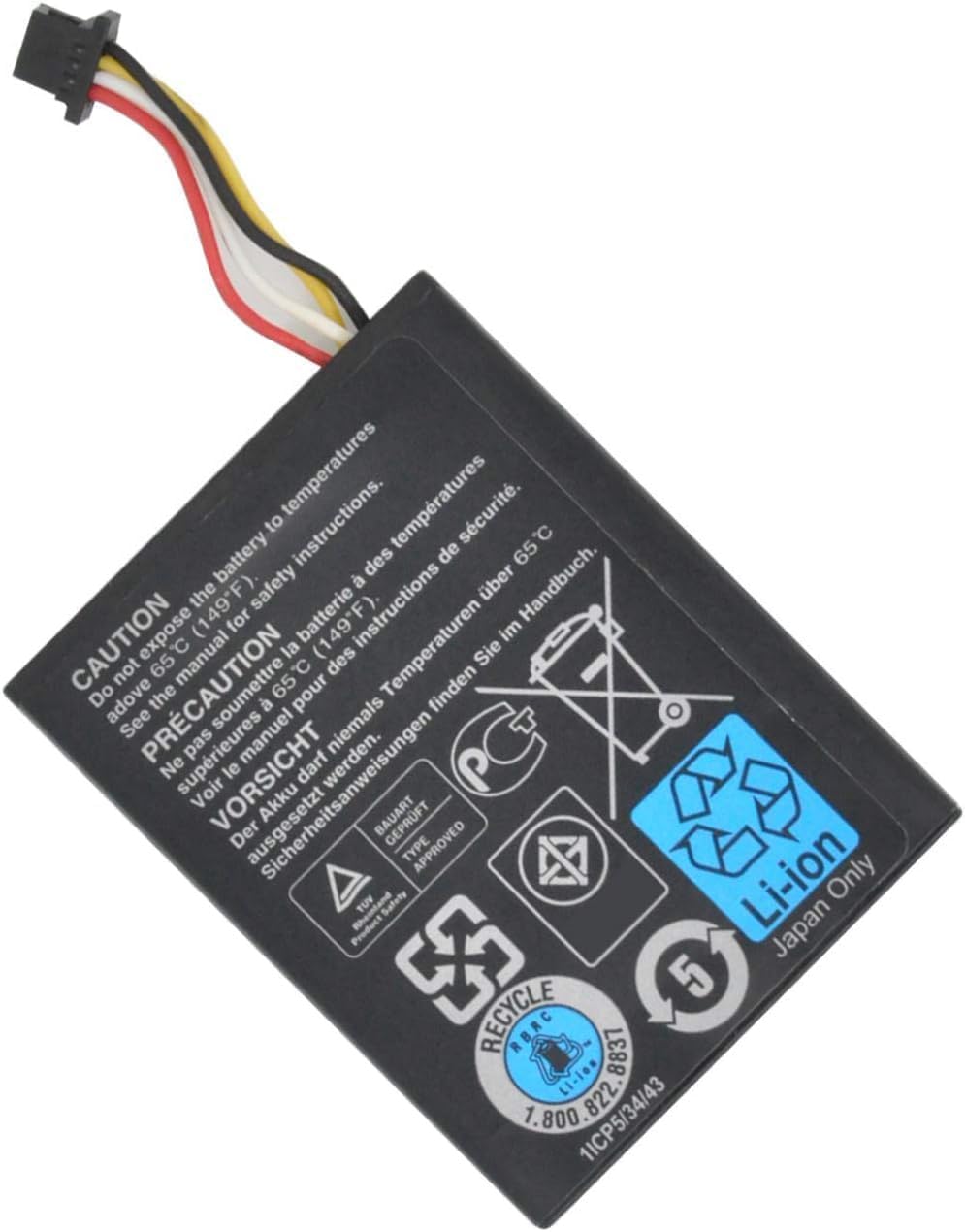 Compatible con Dell PowerEdge Server PERC H710 H710P H730 H810 H830 (3.7V 1.8Wh) - Imagen 4