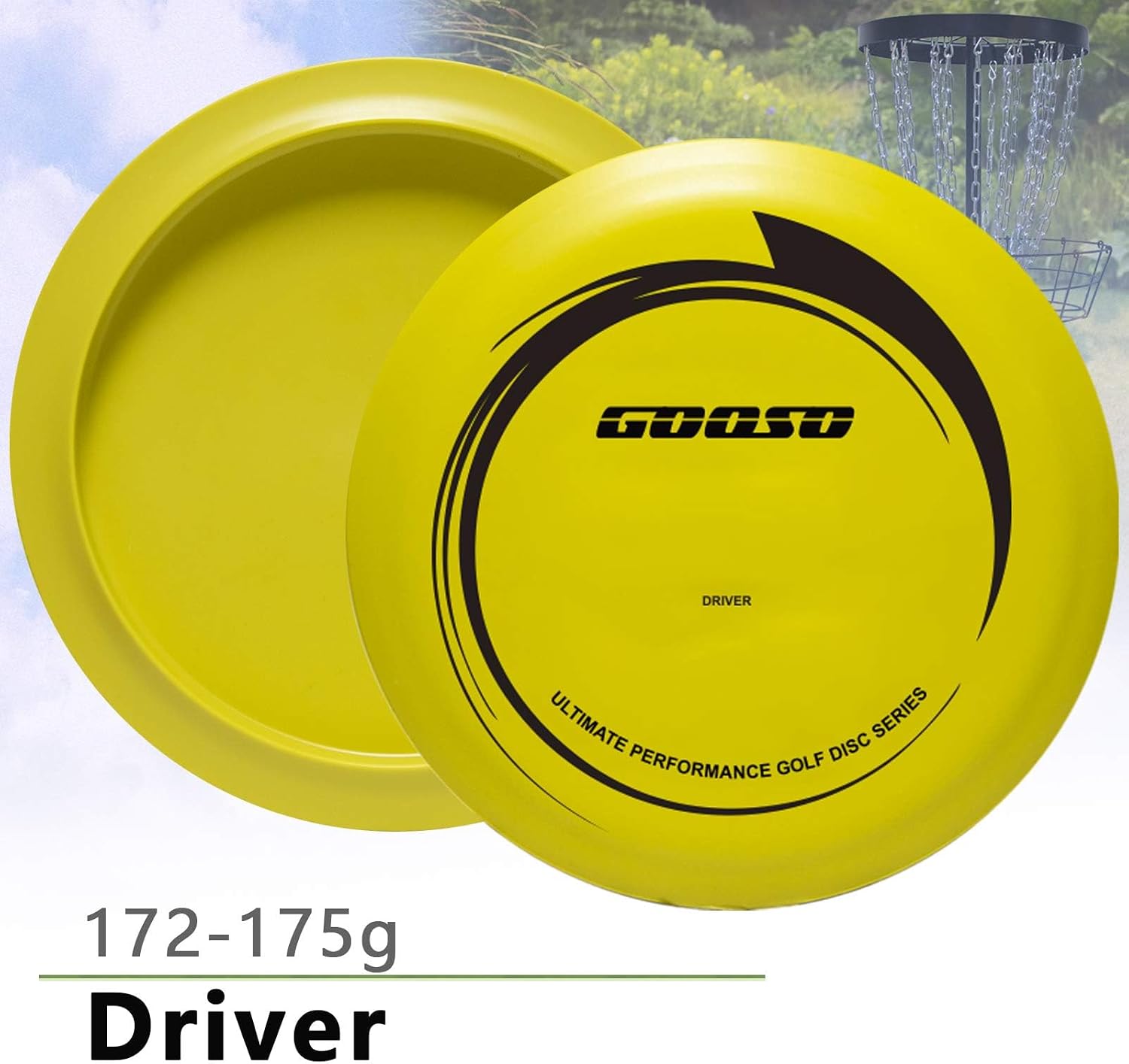 GOOSO Juego de discos de golf – Discos de conductor, rango medio y putter con bolsa de golf. - Imagen 3
