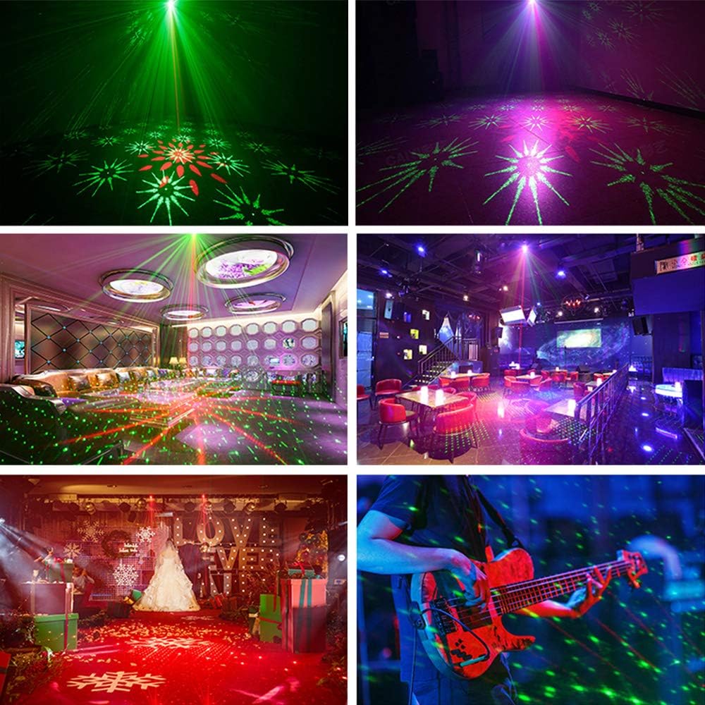 Luces de fiesta, luces de discoteca de DJ, mini luz estroboscópica para escenario. - Imagen 4