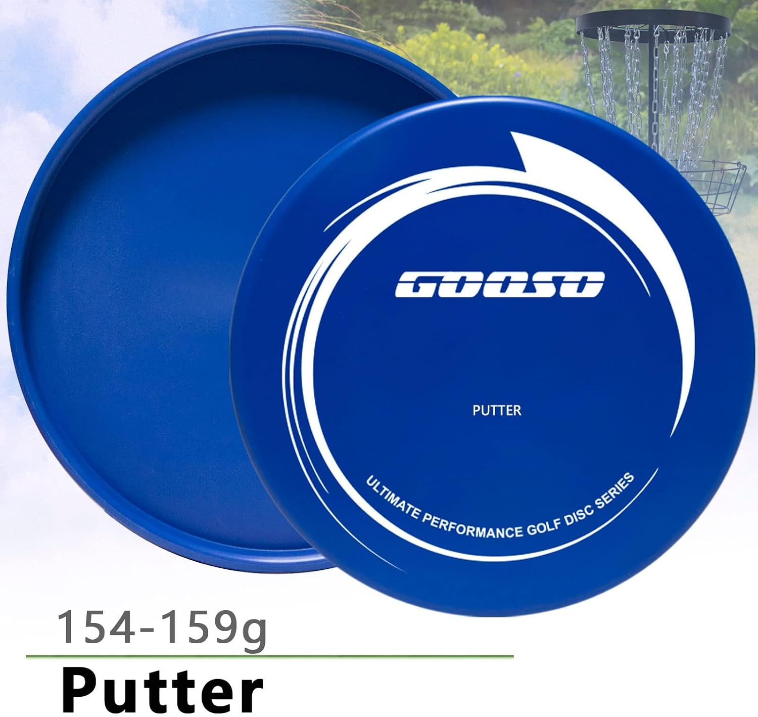 GOOSO Juego de discos de golf – Discos de conductor, rango medio y putter con bolsa de golf. - Imagen 4