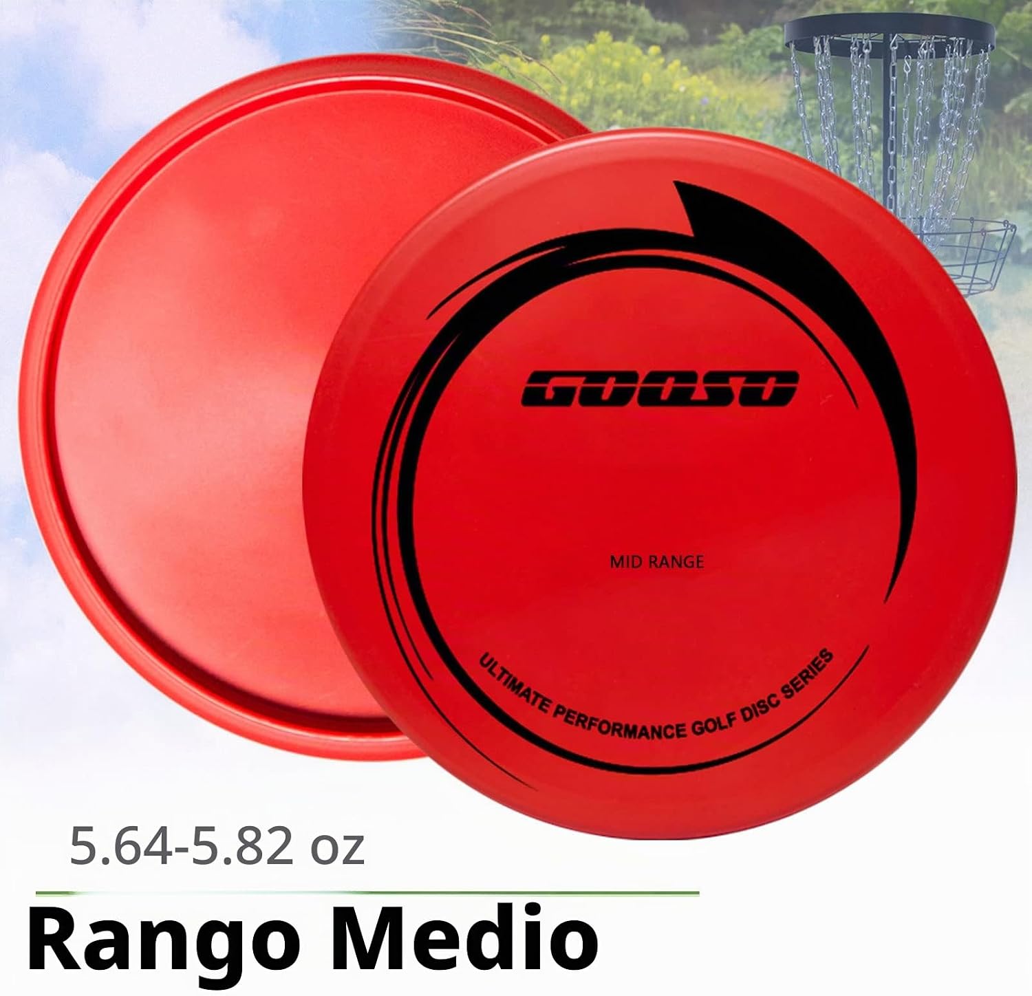GOOSO Juego de discos de golf – Discos de conductor, rango medio y putter con bolsa de golf. - Imagen 5