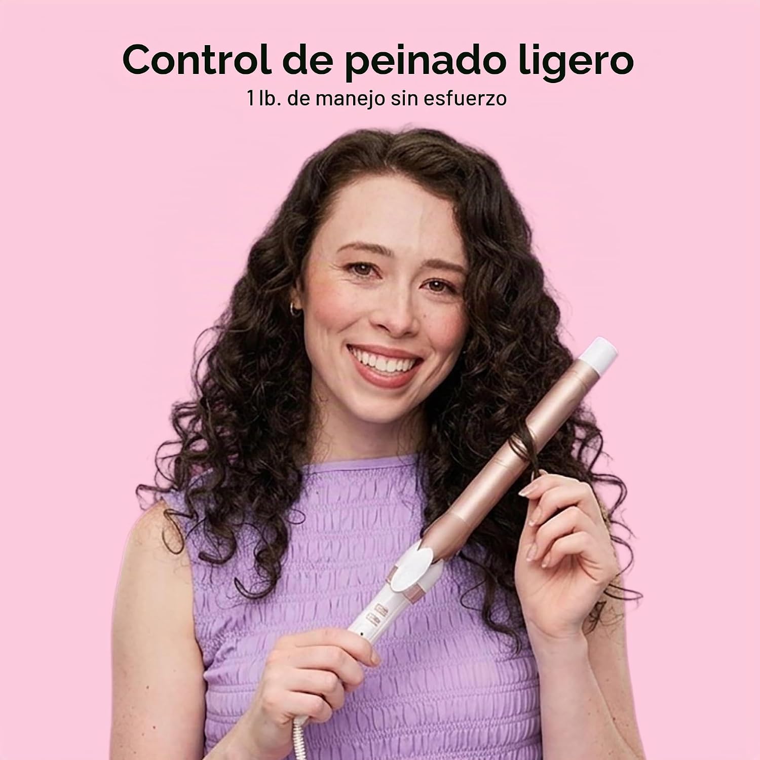 Conair - Plancha rizadora con clip de garra, barril de 3/4 pulgadas. - Imagen 5