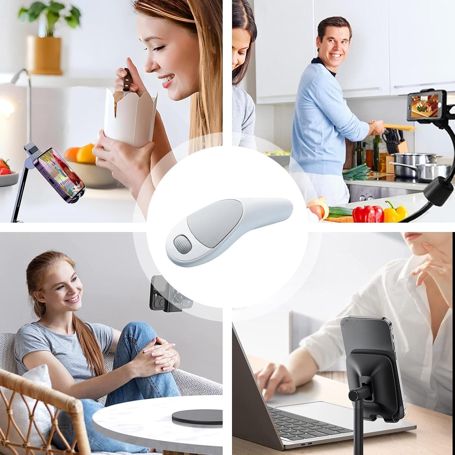Mando a distancia para teléfono móvil, control del teléfono - Touchpad multifunción inalámbrico. - Imagen 4