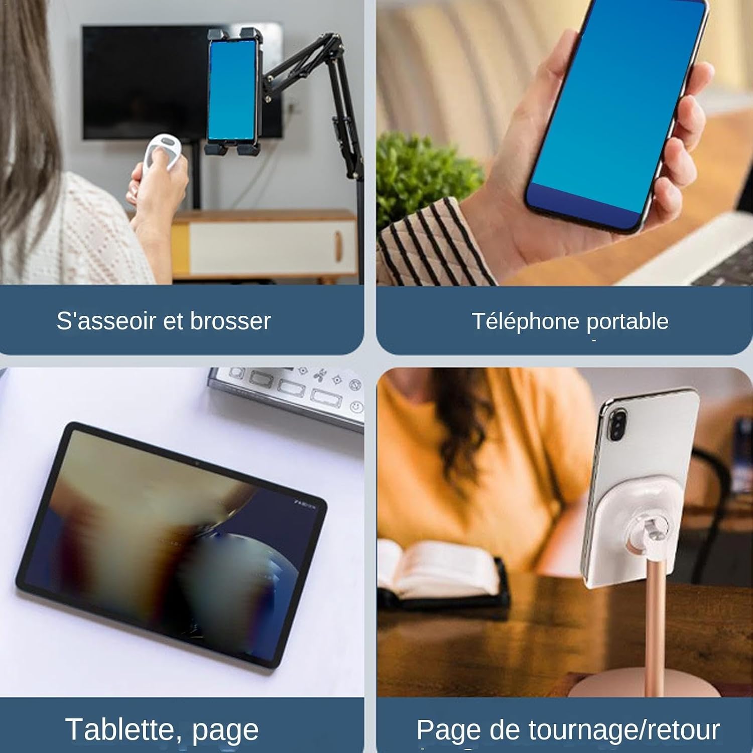 Mando a distancia para teléfono móvil, control del teléfono - Touchpad multifunción inalámbrico. - Imagen 5
