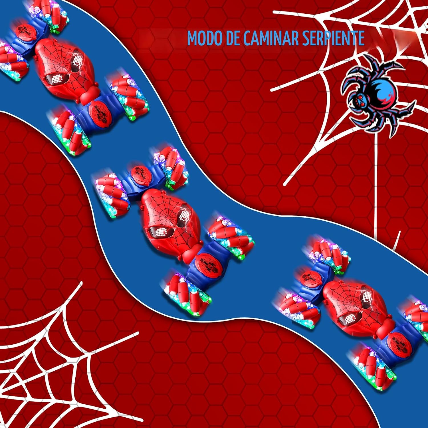 S-pider Rc Juguetes de Coche de Acrobacias con Detección de Gestos para Niños de 4-14 Años. . - Imagen 4