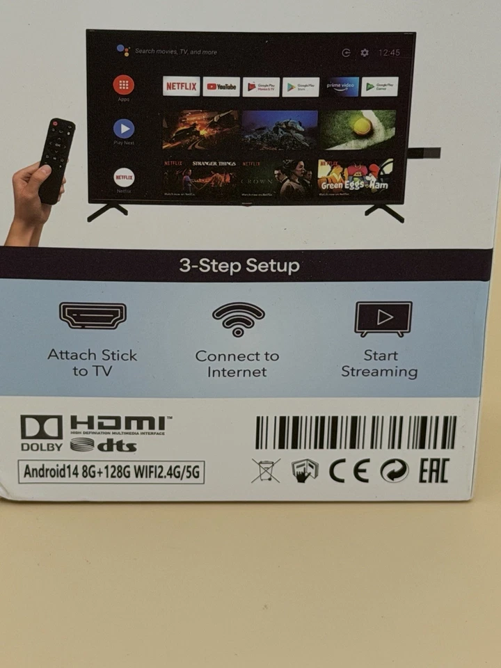 4K Smart TV Stick Android. - Imagen 3
